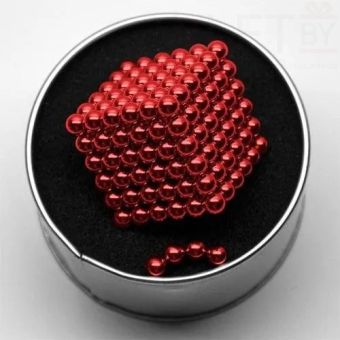 Головоломка NeoCube - 5 мм 216 сфер (Неокуб) Красный