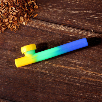 Трубка курительная с крышкой, 2×8.5×1.5 см, микс