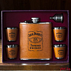 Набор фляжка и стопки Макси Jack Daniels