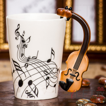 Кружка Музыкальные инструменты №1 Скрипка