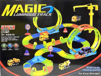 Трек с машинкой.