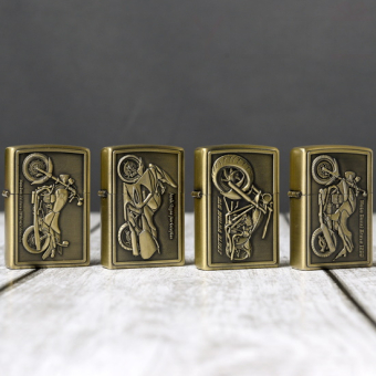 Зажигалка бензиновая Мотоцикл