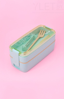 Ланчбокс "Convenient", green (750 мл), контейнер для еды, контейнер для еды