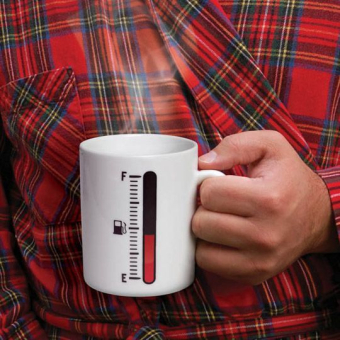 Кружка хамелеон Заправка полный бак