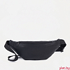 Сумка поясная "Textura" на молнии, 30*5*12 см, черный