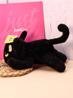 Мягкая игрушка "Cat", black, 24 см