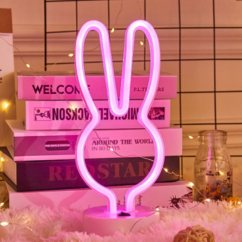 Светильник неоновый Кролик