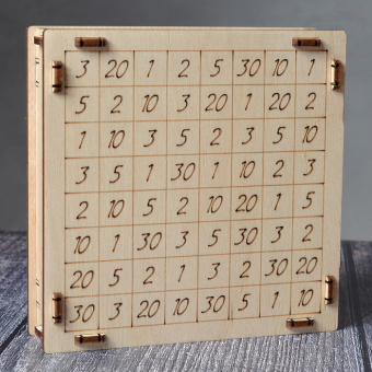 Копилка деревянная на 560 рублей Превращай мечты в цели