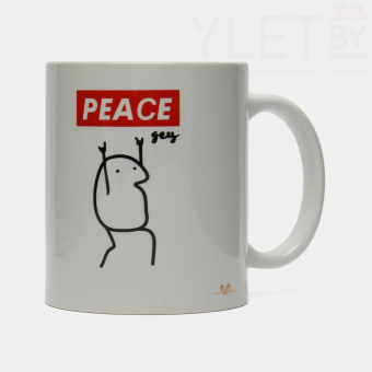 Кружка «Peaceдец», 320 мл