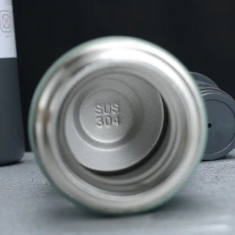 Набор Термос 500 мл и 3 чашки Бежевый