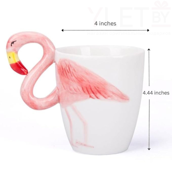 Кружка 3D "Фламинго"
