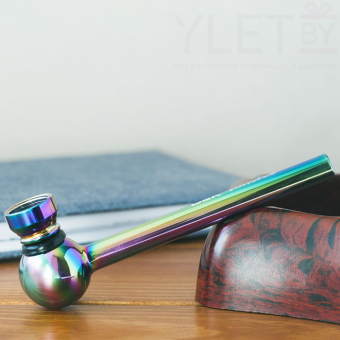 Курительный девайс стеклянный Хамелеон