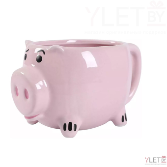 Кружка "Розовая свинка"