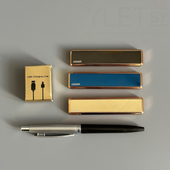 Подарочный набор " BO$$ " (Ручка, USB зажигалка Ciger, зарядный кабель)