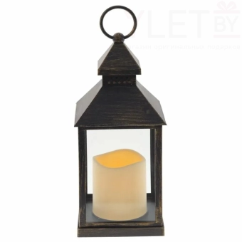 Светильник "Фонарь - свечка"