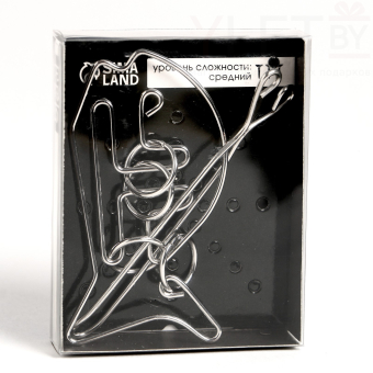 Головоломка металлическая «Раздели на части» №25