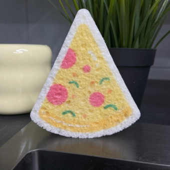 ЭКО губка для посуды "Pizza"