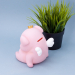 Копилка "King pig", pink (14 см), пластик