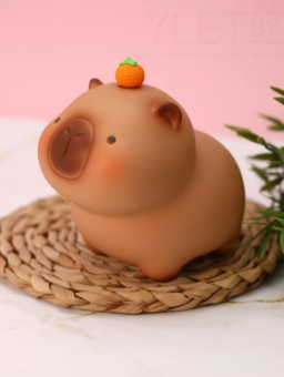 Копилка "Capybara with yummy treats", 14 см