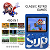 Игровая приставка SUP Game box Plus 400 игр в 1 с джойстиком Синяя