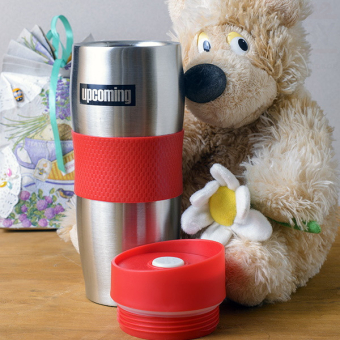 Термокружка Upcoming красная