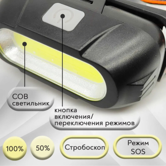 Фонарь налобный RK-213