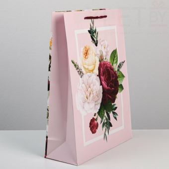 Пакет ламинированный Love 28 х 38 х 9 см
