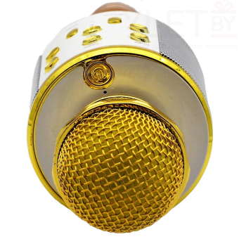 Караоке микрофон WS-858 Золотой