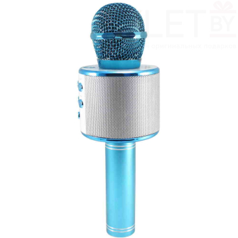Караоке микрофон WS-858 Голубой