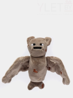 Майнкрафт (Minecraft) Мягкая игрушка "Летучая мышь", 18 см