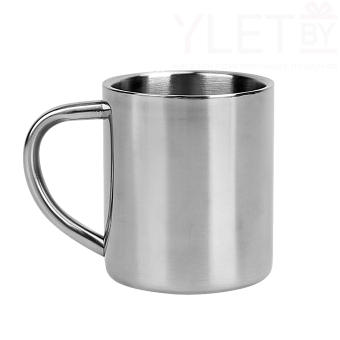 Кружка нержавейка 450 мл (двойные стенки)