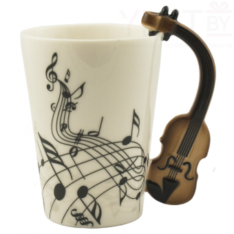 Кружка Музыкальные инструменты №1 Скрипка