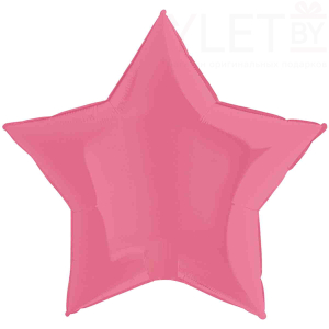 Шар (18"/46 см) Звезда, Bubble Gum