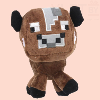 Майнкрафт (Minecraft) Мягкая игрушка "Корова"
