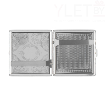 Портсигар на 20 сигарет, 9 х 8.5 х 1.8 см