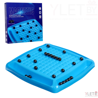 Настольная игра "Магнитный бой", 32 магнита, доска 28.3 х 28.3 см