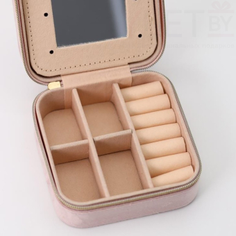 Шкатулка "Velvet luxury", pink