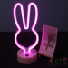 Светильник неоновый Кролик