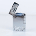Зажигалка газовая турбо Draft Серебро