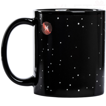 Кружка хамелеон знак зодиака Рыбы