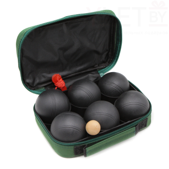 Боча Петанк 6 шаров Черный