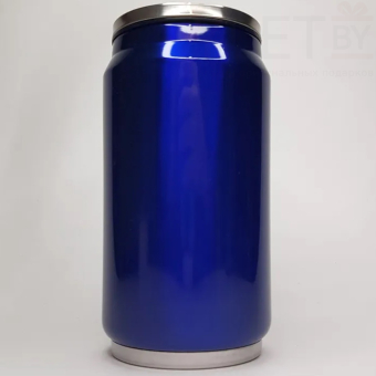 Термокружка Coca Cola Синяя 300 мл