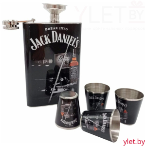 Набор с фляжкой и стопками Jack Daniels, 530 мл