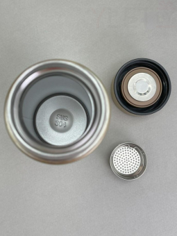 Термос с датчиком температуры «Metallic», gold (500 ml)