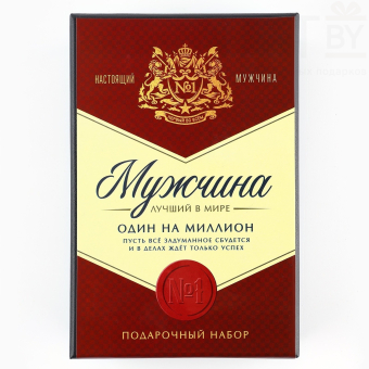 Трубка в коробке «Мужчина», 6 см х 3,5 см х 12 см