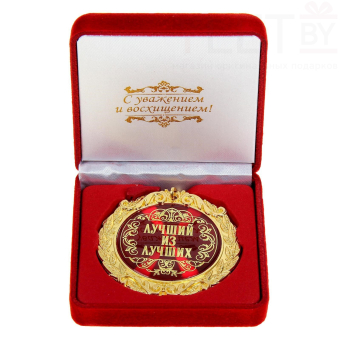 Медаль в бархатной коробке «Лучший из лучших»