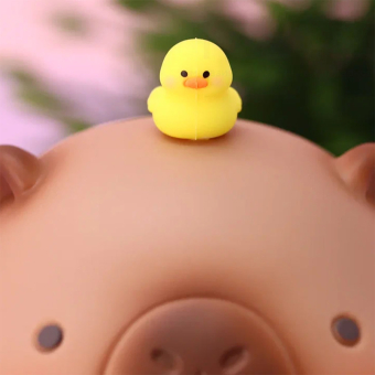 Копилка капибара "Capybara Friend Duck"