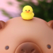 Копилка капибара "Capybara Friend Duck"