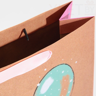 Пакет крафтовый вертикальный HB to you, 31 × 40 × 11.5 см