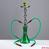 Кальян Stars, 52 см, 2 трубки, Зеленый